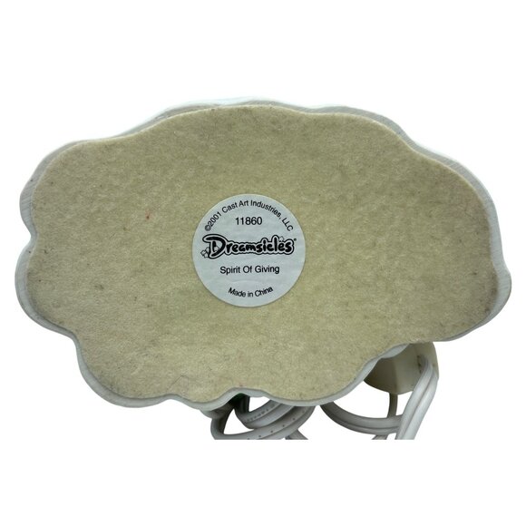 VTG Dreamsicles Spirit Of Giving Christmas Light-Up Figurine Collectible HTF - Picture 3 of 16